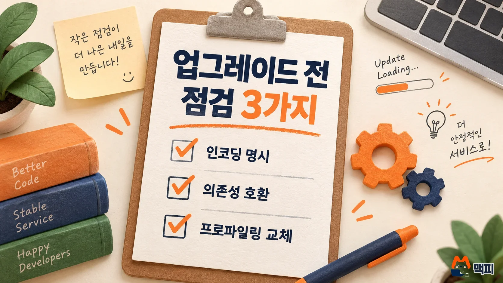 파이썬 3.15 업그레이드 전 인코딩 명시, 의존성 호환, 프로파일링 교체를 점검하는 체크리스트