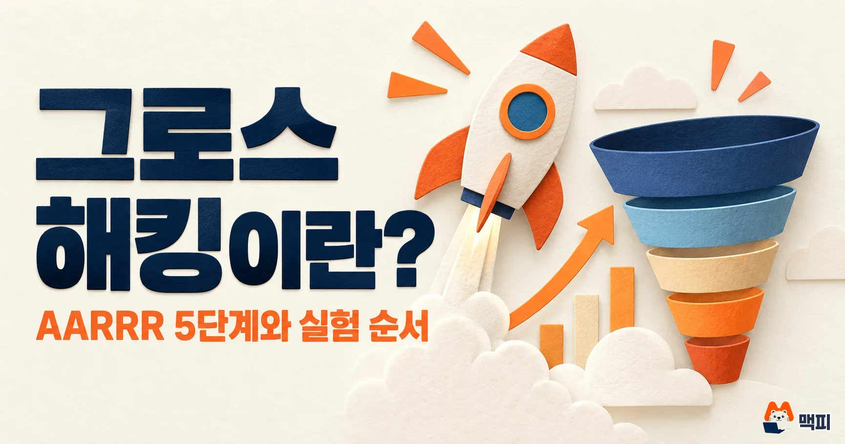 그로스 해킹이란? AARRR 5단계와 실험 순서 정리