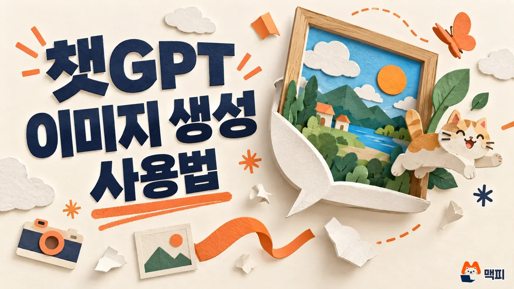 Illustration showing ChatGPT image generation as a speech bubble turning into a picture