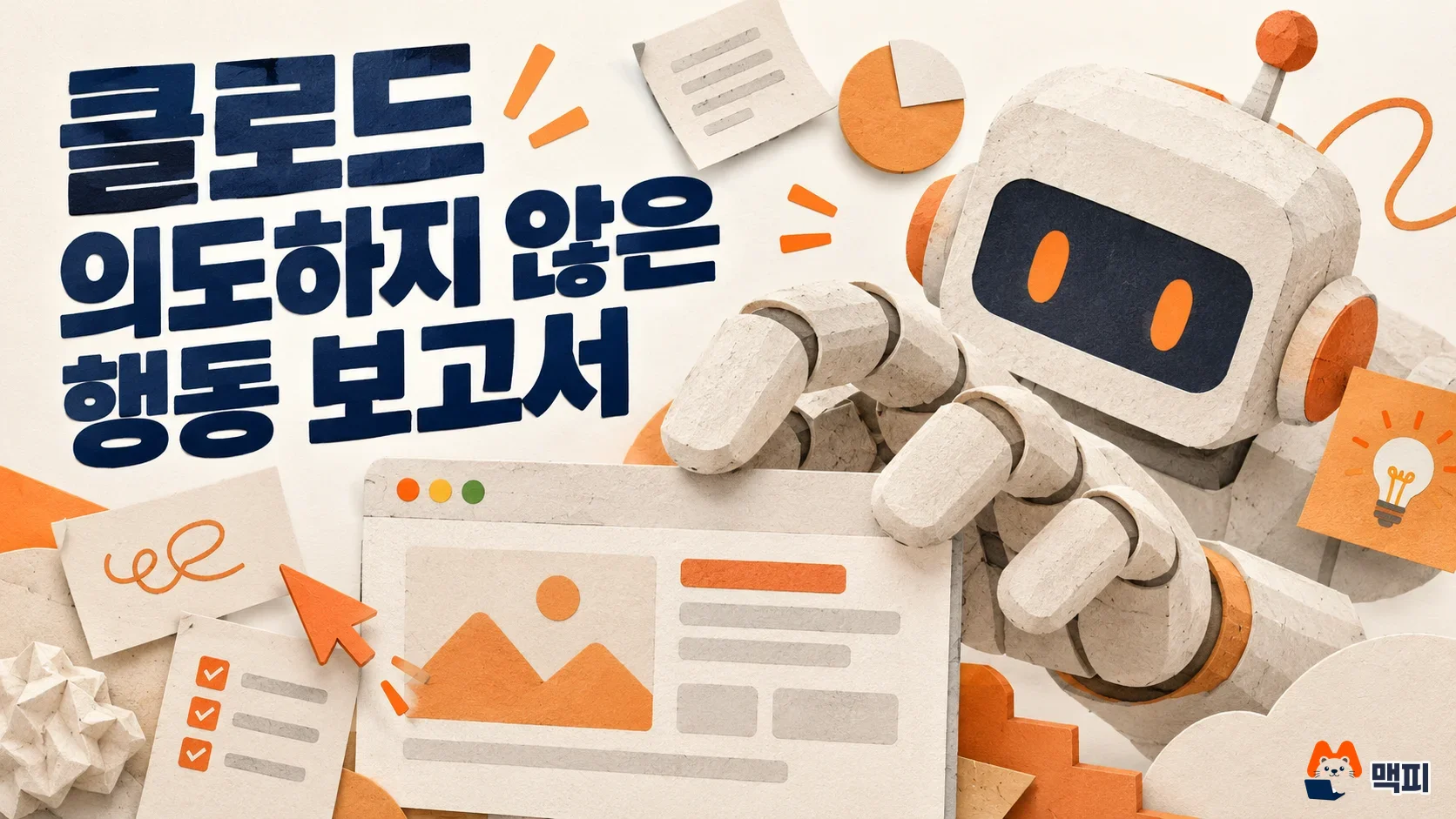 앤트로픽 클로드 의도하지 않은 행동 보고서 요약과 사이트 점검법