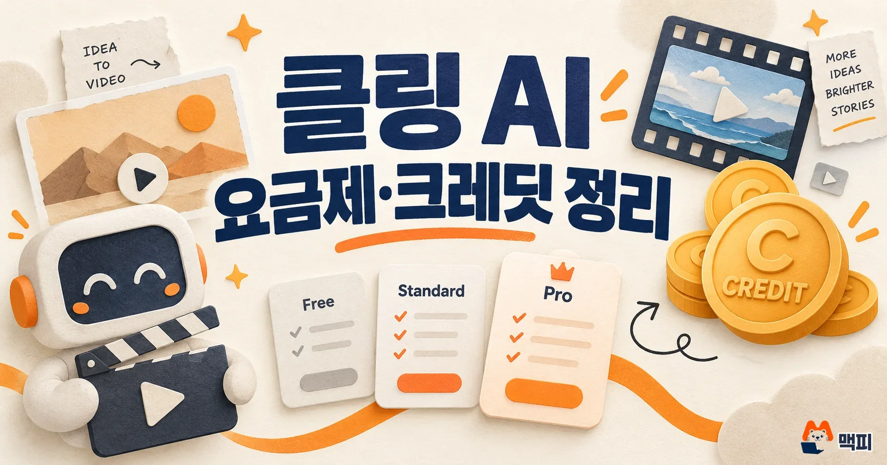 클링 AI 요금제 가격·크레딧 정리, 무료 범위와 해지 주의사항
