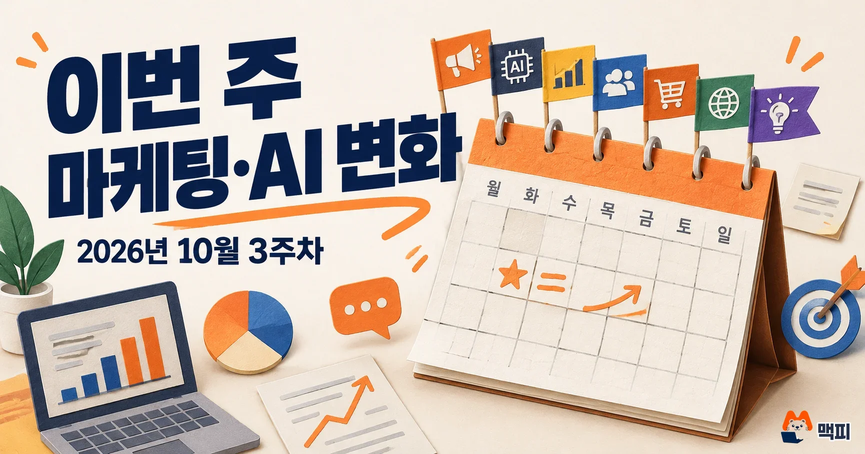 이번 주 마케팅·AI 변화 (2026년 10월 3주차)
