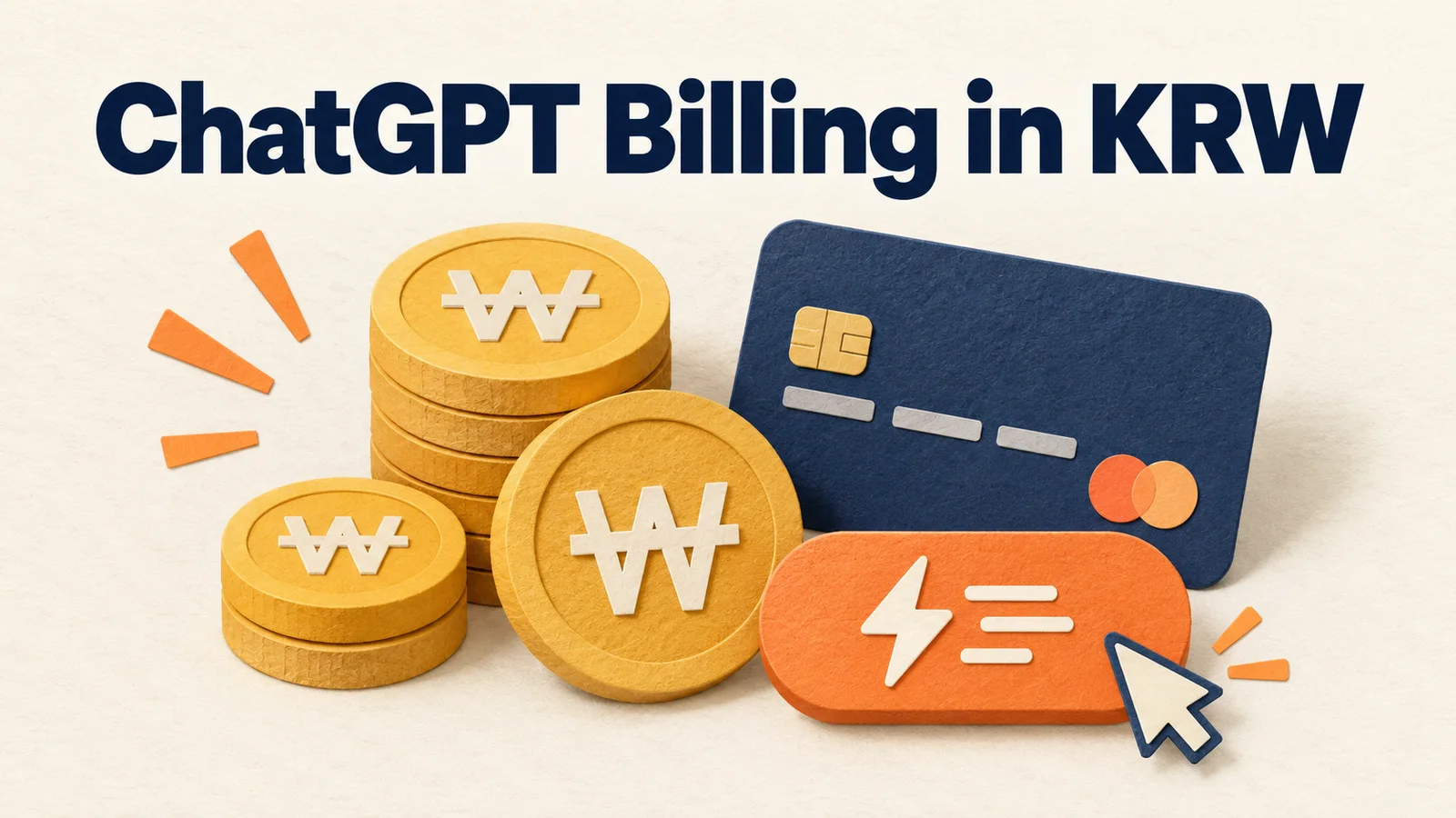 ChatGPT Korea KRW Billing: KakaoPay, Naver Pay, Currency Change