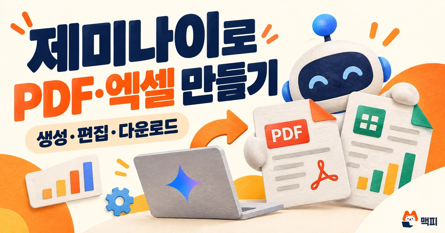 제미나이로 PDF·엑셀 파일 만들려면? 생성·편집·다운로드 방법
