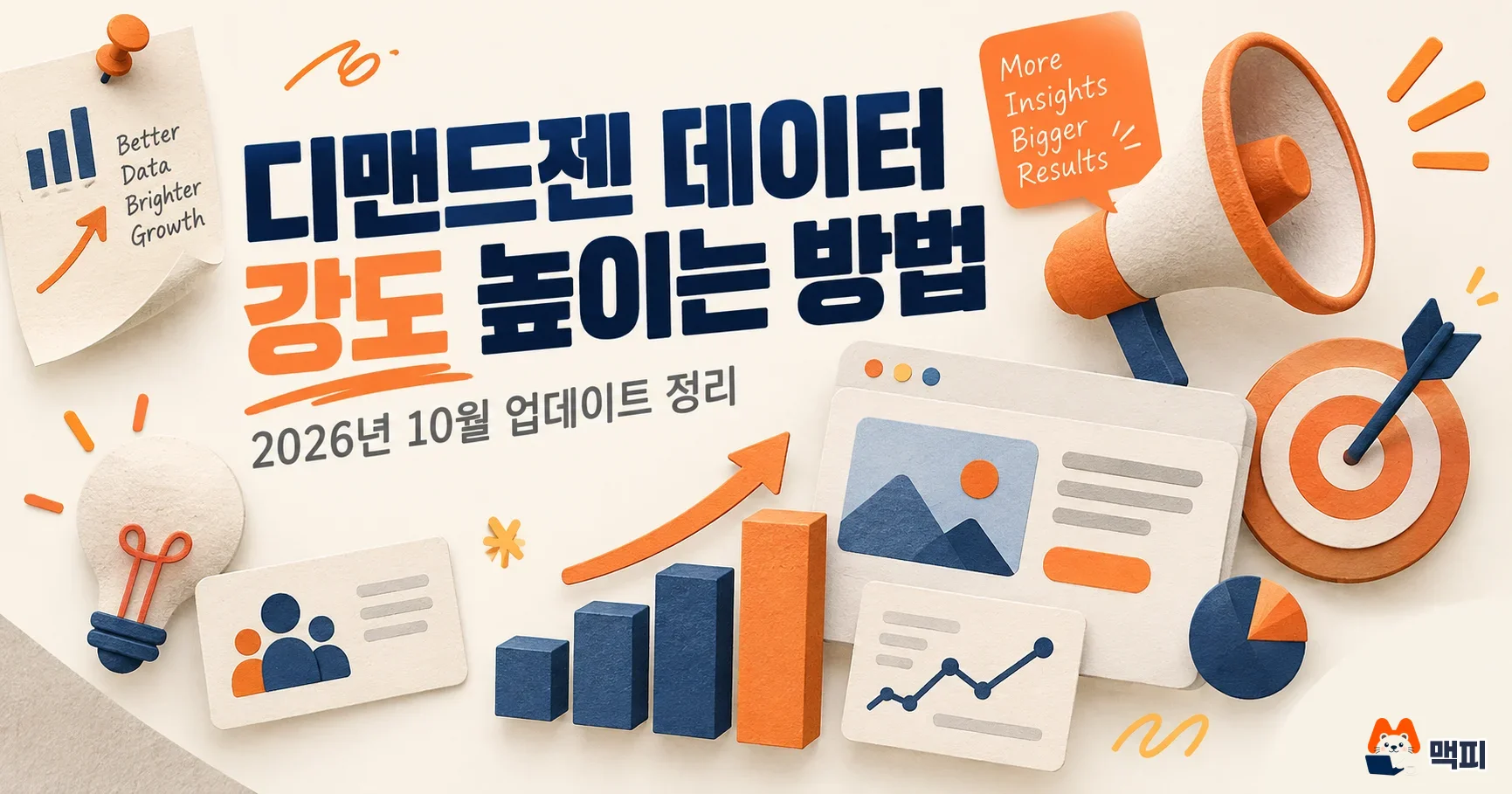 디맨드젠 데이터 강도 높이는 방법: 2026년 10월 업데이트 정리