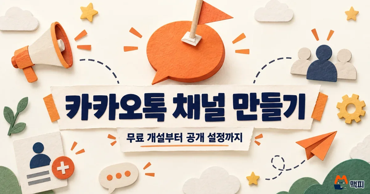 카카오채널 만들기 방법, 일반·비즈니스 채널 차이 정리