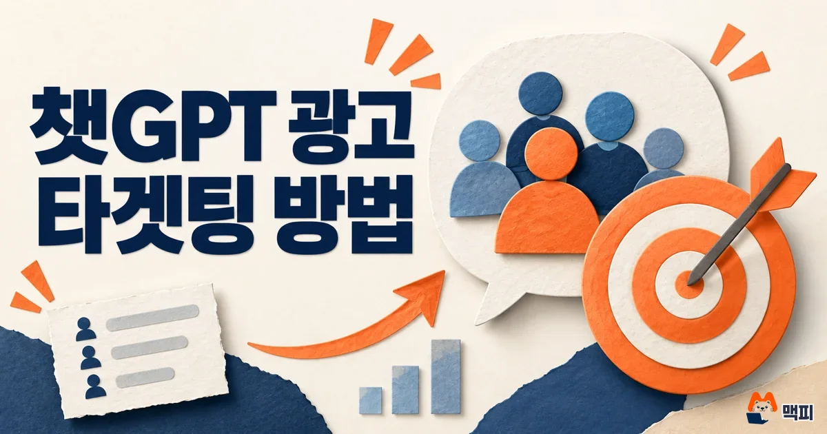 챗GPT 광고 고객 리스트 타겟팅 방법·주의사항 정리