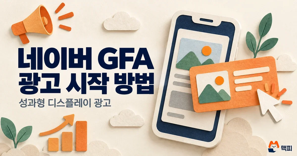 네이버 GFA 광고란? 시작 방법·과금·심사 주의사항 정리